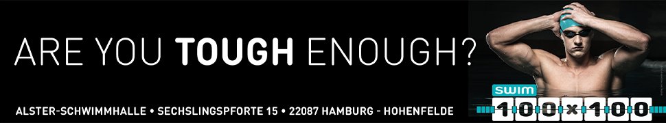 SWIM 100x100 |Alsterschwimmhalle | Sechslingspforte 15 | 22087 Hamburg-Hohenfelde