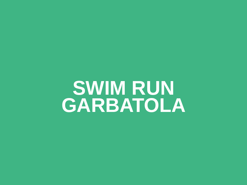 Swim Run Garbatola
