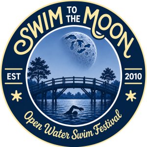 Swim to the Moon Open Water Swim Festival Logo