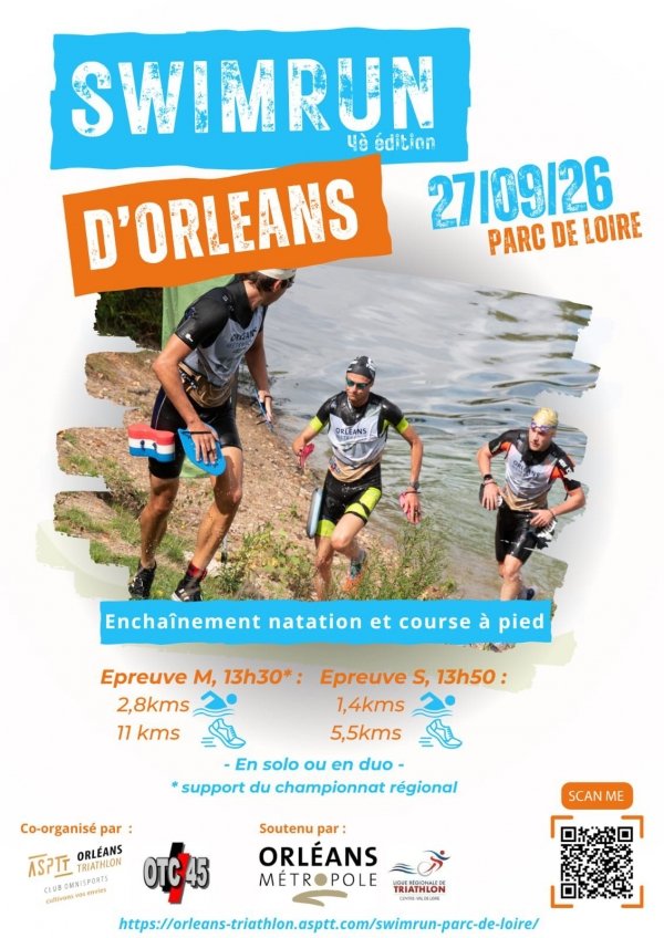 SwimRun d'Orléans Logo