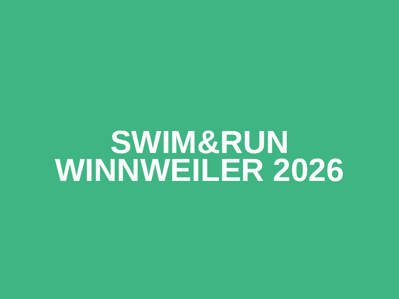 Swim&Run Winnweiler 2026 Logo