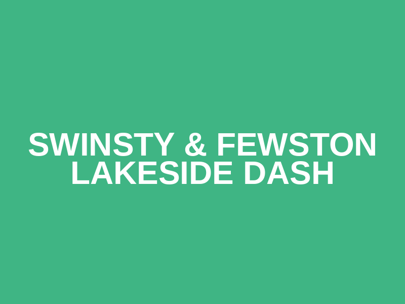 Swinsty & Fewston Lakeside Dash Logo