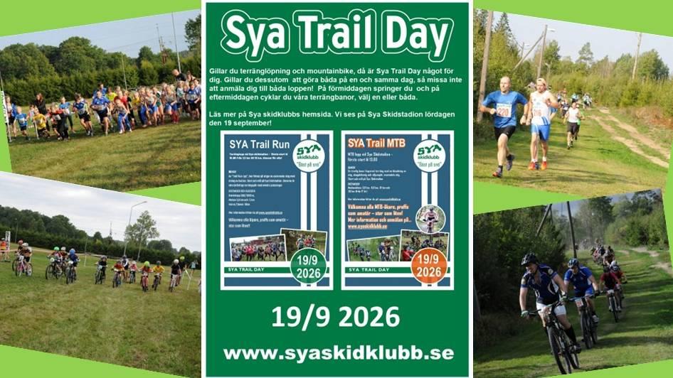 Sya Trail Day 2026 - Löpning och MTB