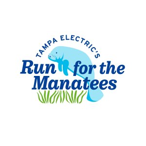 Tampa Electric's Run for the Manatees Logo