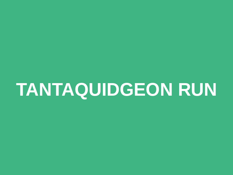 Tantaquidgeon Run Logo