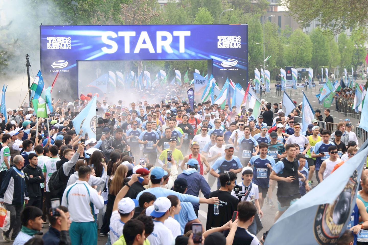 Tashkent International Half Marathon Logo