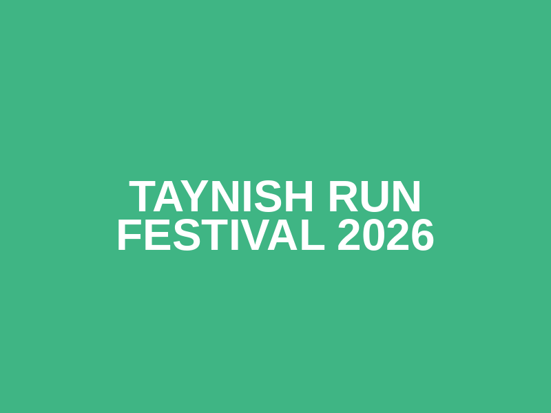Taynish Run Festival 2026 Logo