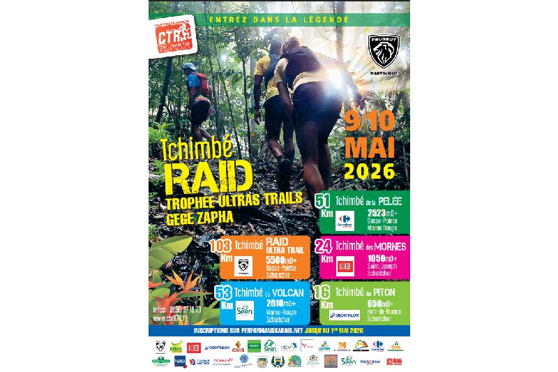 Tchimbé Raid Ultra Trail de la Martinique Logo