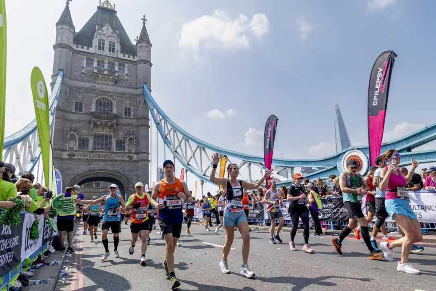 TCS London Marathon Logo