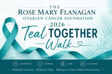 Teal Together Ovarian Cancer Awareness Walk Logo