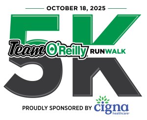 Team O’Reilly 5K Run/Walk Logo