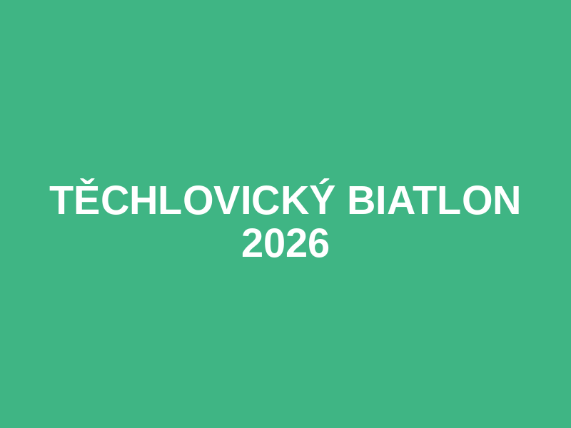 Těchlovický biatlon 2026 Logo