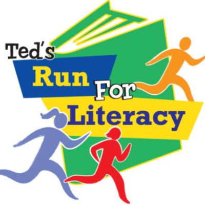 Ted's Run for Literacy Logo