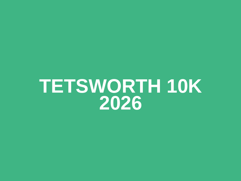 Tetsworth 10k 2026 Logo