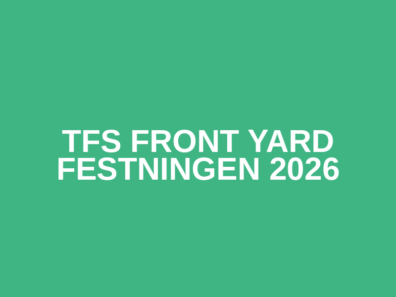 TFS Front Yard Festningen 2026 Logo