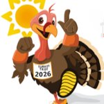 THANKSGIVING DAY Turkey Trot For Hospice Logo