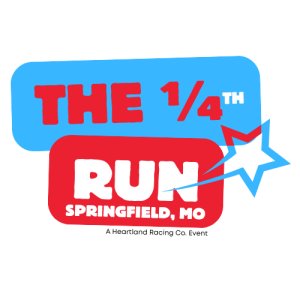The 1/4th Run - Springfield, MO Logo