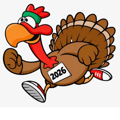 The 2026 Great Gobble 5K Run & 2 Mile Walk Logo