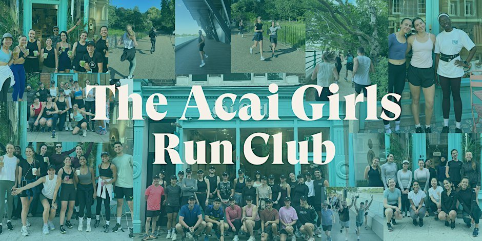 The Acai Girls Weekly Run Club 2026