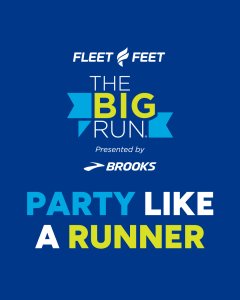 The Big Run Presented by Fleet Feet and Brooks Logo