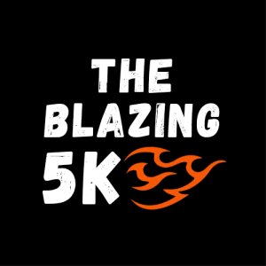 The Blazing 5k Logo