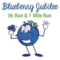 The Blueberry Jubilee 5K and Fun Run Logo