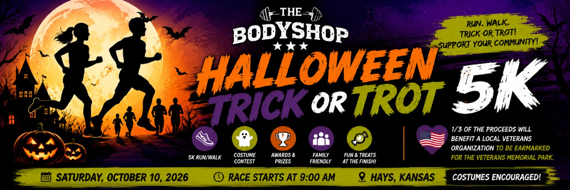 The Body Shop Halloween Trick or Trot 5K