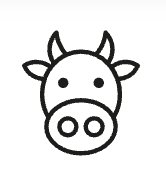 The Bovina 5K Logo