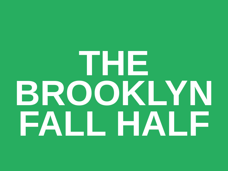 The Brooklyn Fall Half Logo