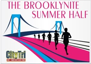 The Brooklynite Summer Half, 10K & 5K Logo