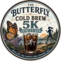 The Butterfly Cold Brew 5K Spirits Run