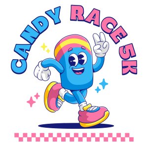 The Candy Race 5k Cincinnati Logo