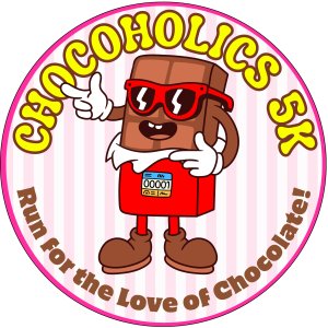 The Chocoholics 5k: Run/Walk: Orlando FL Logo