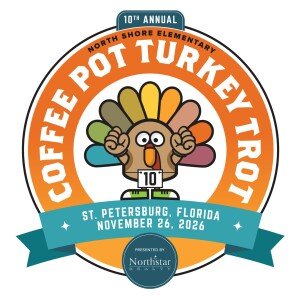 The Coffee Pot Turkey Trot - Presented by North Shore Elementary Logo