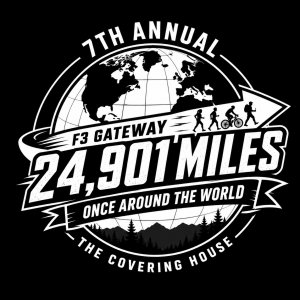 The Covering House 24,901-Mile Challenge, by F3 Gateway (STL)