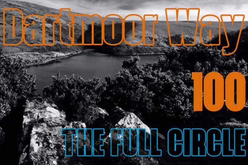 The Dartmoor Way FULL CIRCLE 100 Logo