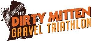 The Dirty Mitten Gravel Triathlon Logo