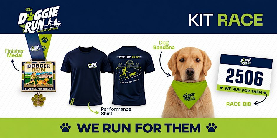 The Doggie Run 4K/5K Logo