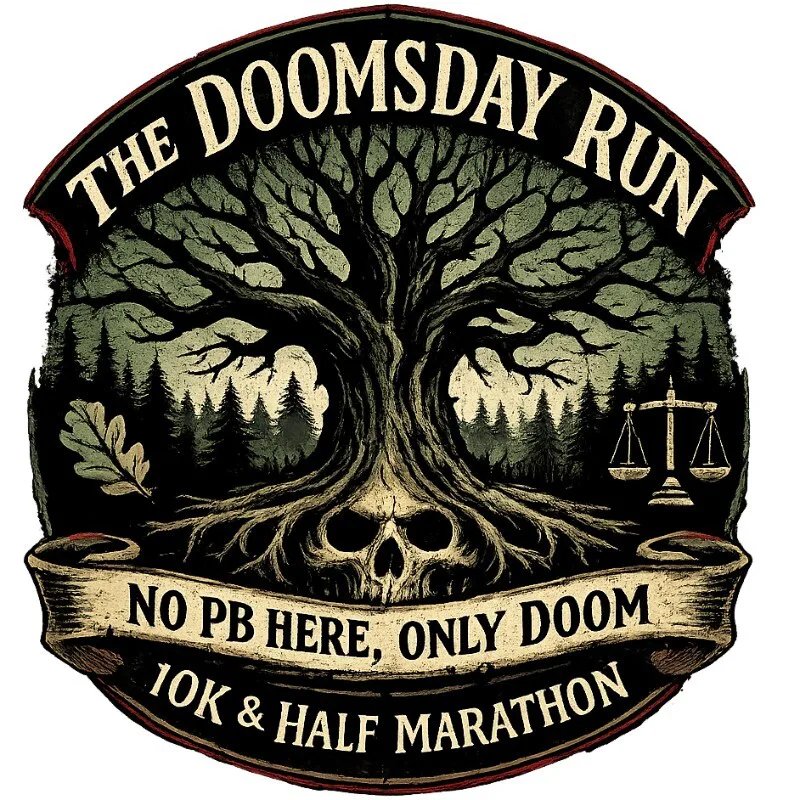 THE DOOMSDAY RUN Logo
