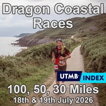 The Dragon 100, 50 & 30 Coastal Race Logo