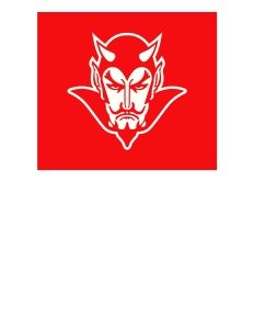 The Elkmont Athletic Club Red Devil 5K Logo