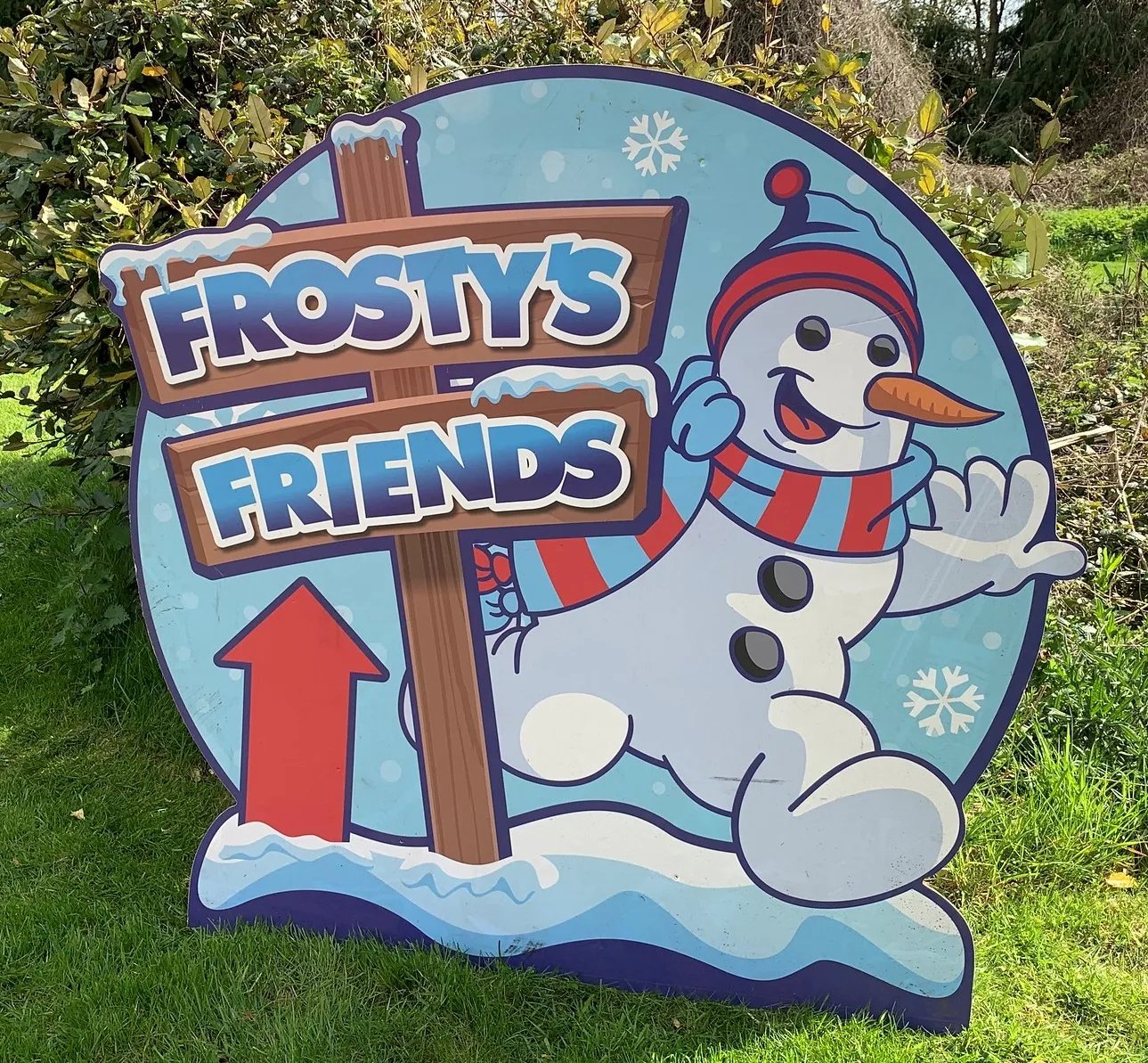 The Frosty Snowrun  Virtual Logo
