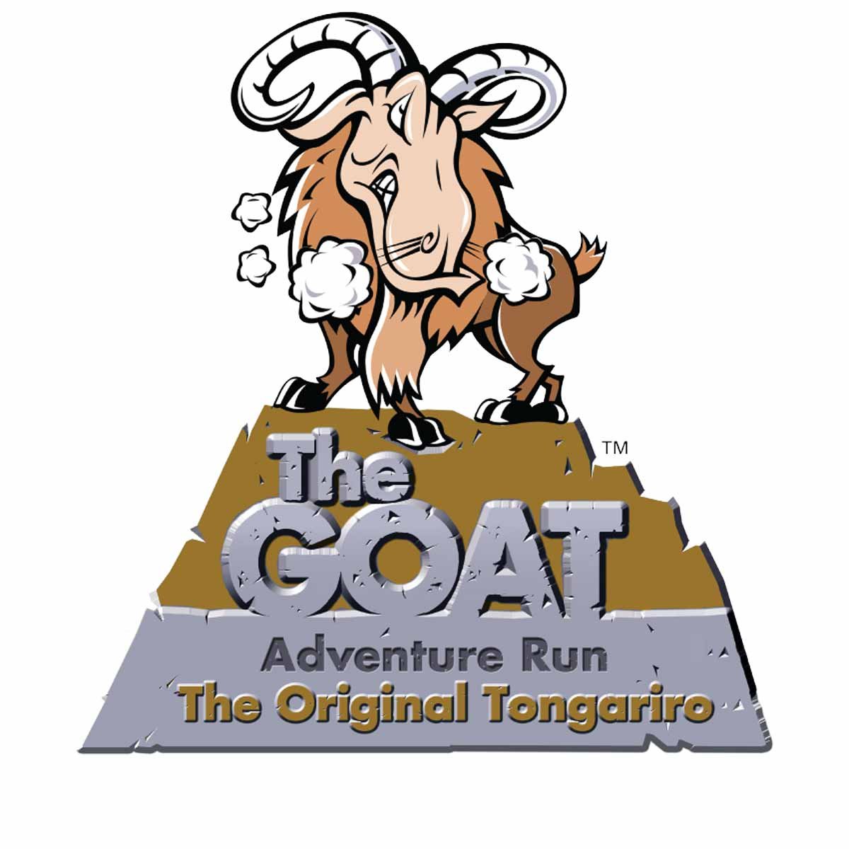The Goat Alpine Adventure Run - The Original Tongariro Logo