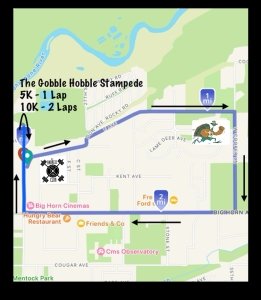 THE GOBBLE HOBBLE STAMPEDE  |  5K & 10K  |  Walk/Run