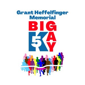 The Grant Heffelfinger Memorial Big Gay 5K Logo