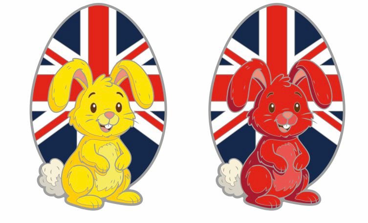 The Great British Easter Run - The Coral Commitment Logo
