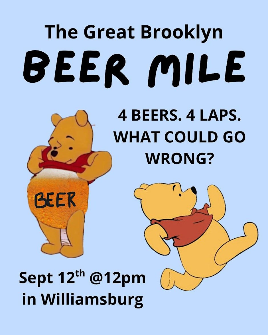 The Great Brooklyn Beer Mile