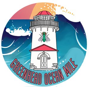 The Greenhead Ocean Mile Logo