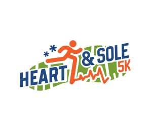 The Heart and Sole 5K Logo