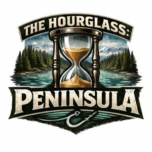 The Hourglass: Peninsula Logo
